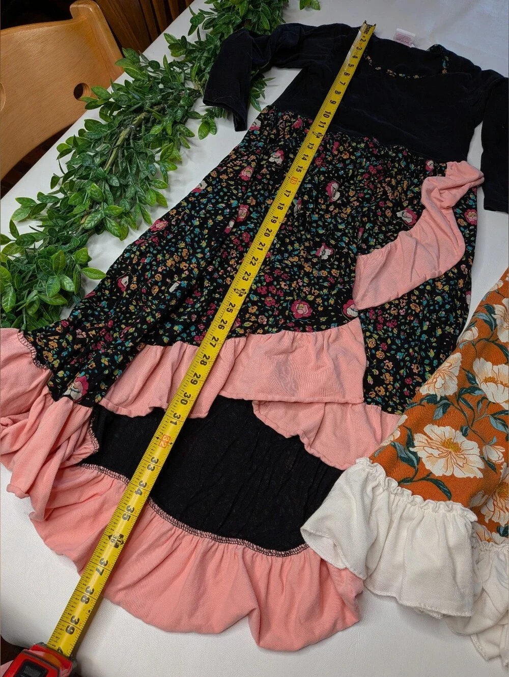 Little Lovebird Boutique Cottage Core Set Of 2 Floral Dresses Girls 12